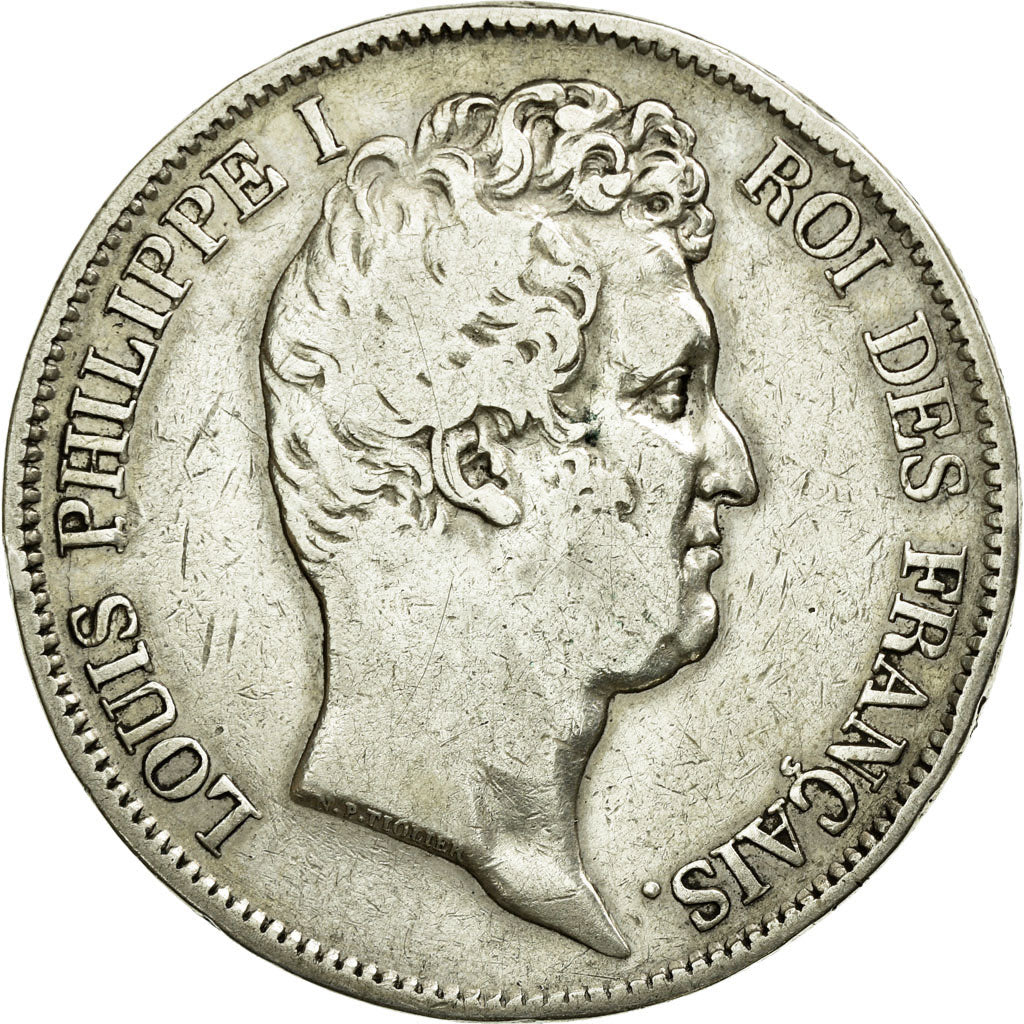 Monnaie, France, Louis-Philippe, 5 Francs, 1831, Marseille, TB+, Argent
