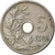 Munten, België, 5 Centimes, 1905, ZF, Copper-nickel, KM:54