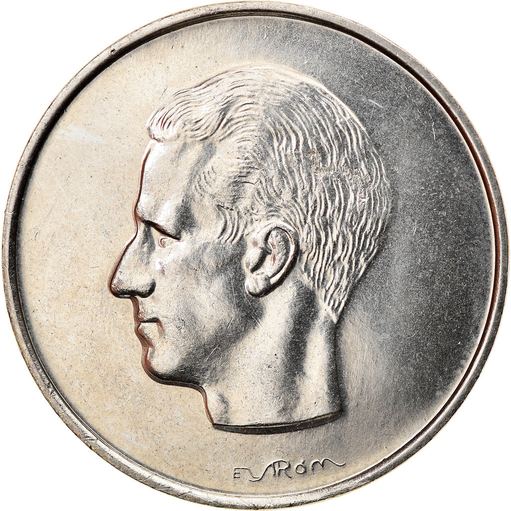 Moneda, Bélgica, 10 Francs, 10 Frank, 1975, Brussels, MBC+, Níquel, KM:156.1