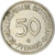 Coin, GERMANY - FEDERAL REPUBLIC, 50 Pfennig, 1991, Karlsruhe, EF(40-45)