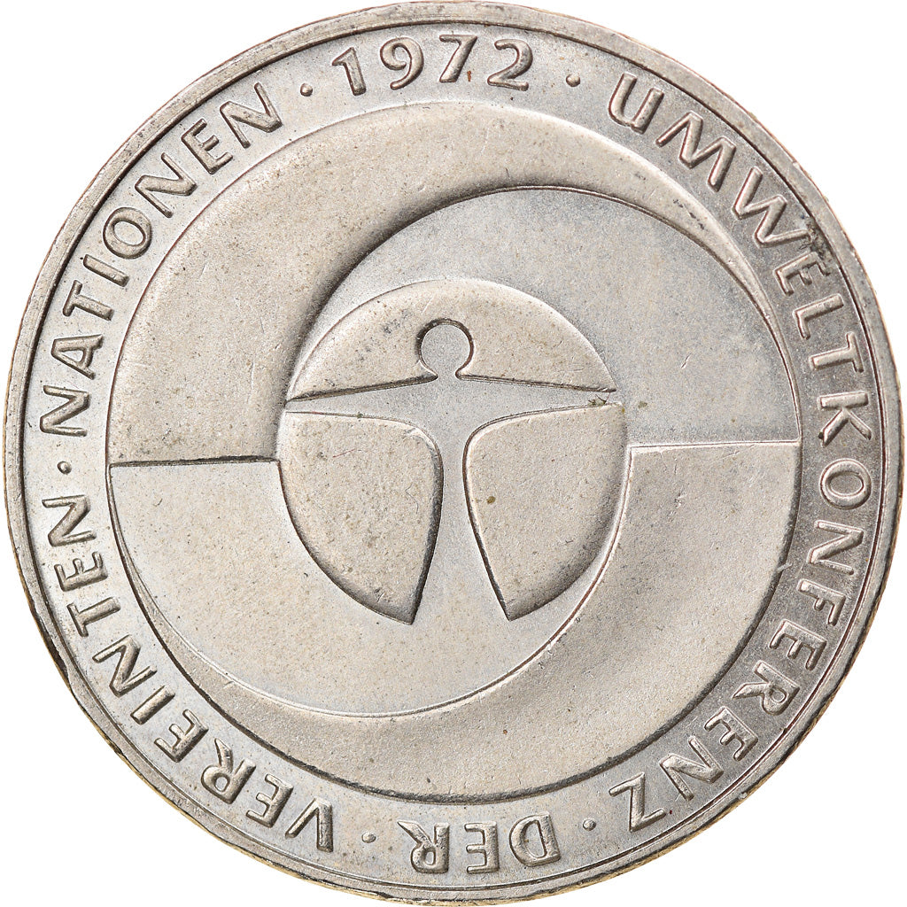Coin, GERMANY - FEDERAL REPUBLIC, 5 Mark, 1982, Stuttgart, Germany, EF(40-45)