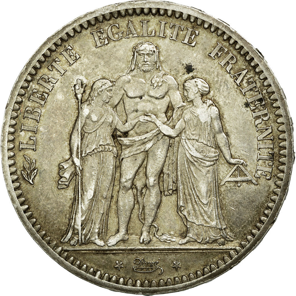 Monnaie, France, Hercule, 5 Francs, 1872, Paris, TTB, Argent, KM:820.1
