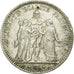 Monnaie, France, Hercule, 5 Francs, 1875, Bordeaux, TTB, Argent, KM:820.2