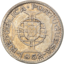 Coin, Mozambique, 20 Escudos, 1952, VF(30-35), Silver, KM:80