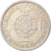 Coin, Mozambique, 20 Escudos, 1955, EF(40-45), Silver, KM:80