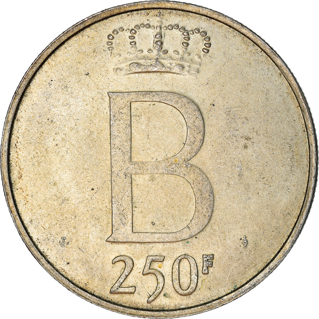 Moneta, Belgia, 250 Francs, 250 Frank, 1976, Brussels, VF(30-35), Srebro