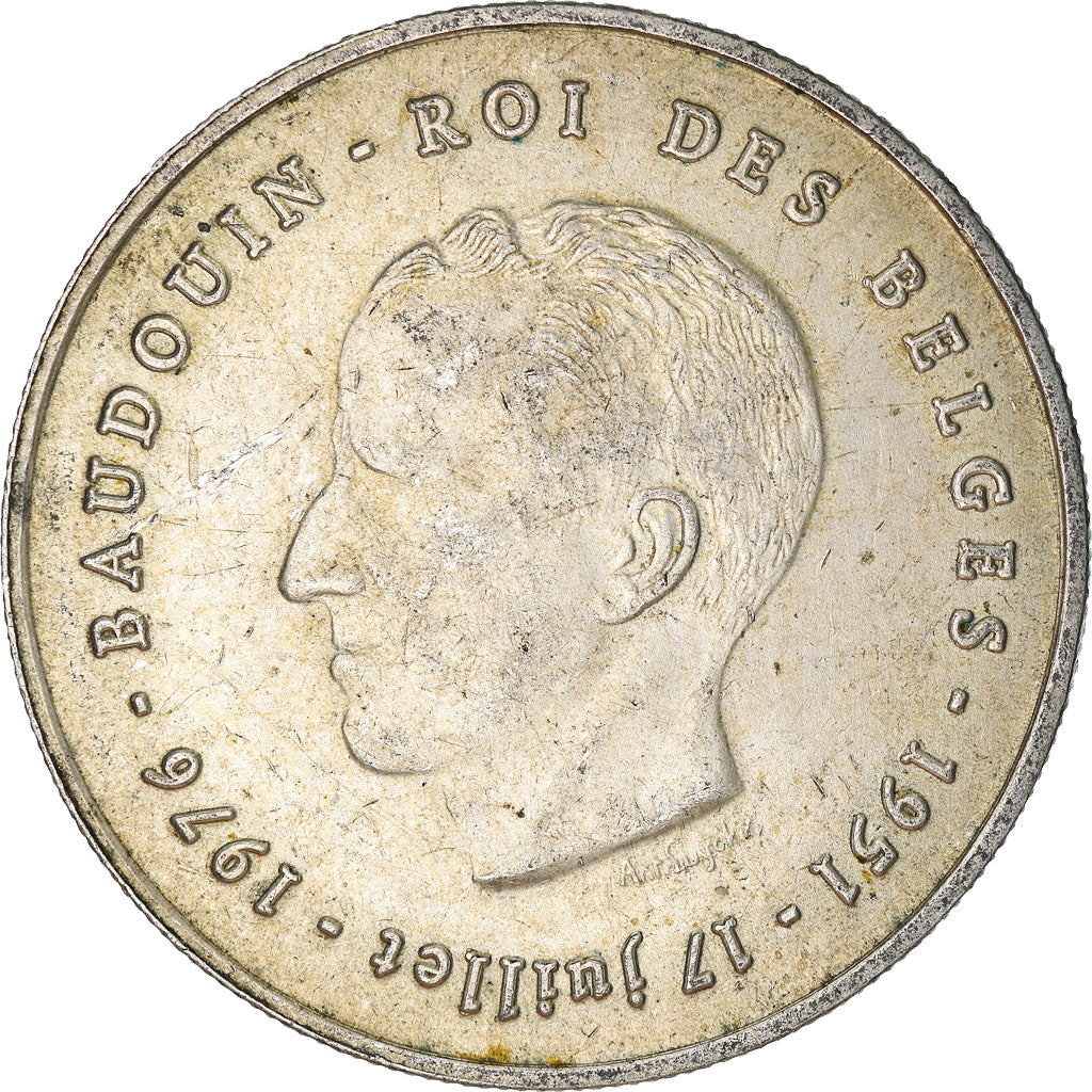 Coin, Belgium, 250 Francs, 250 Frank, 1976, Brussels, VF(30-35), Silver
