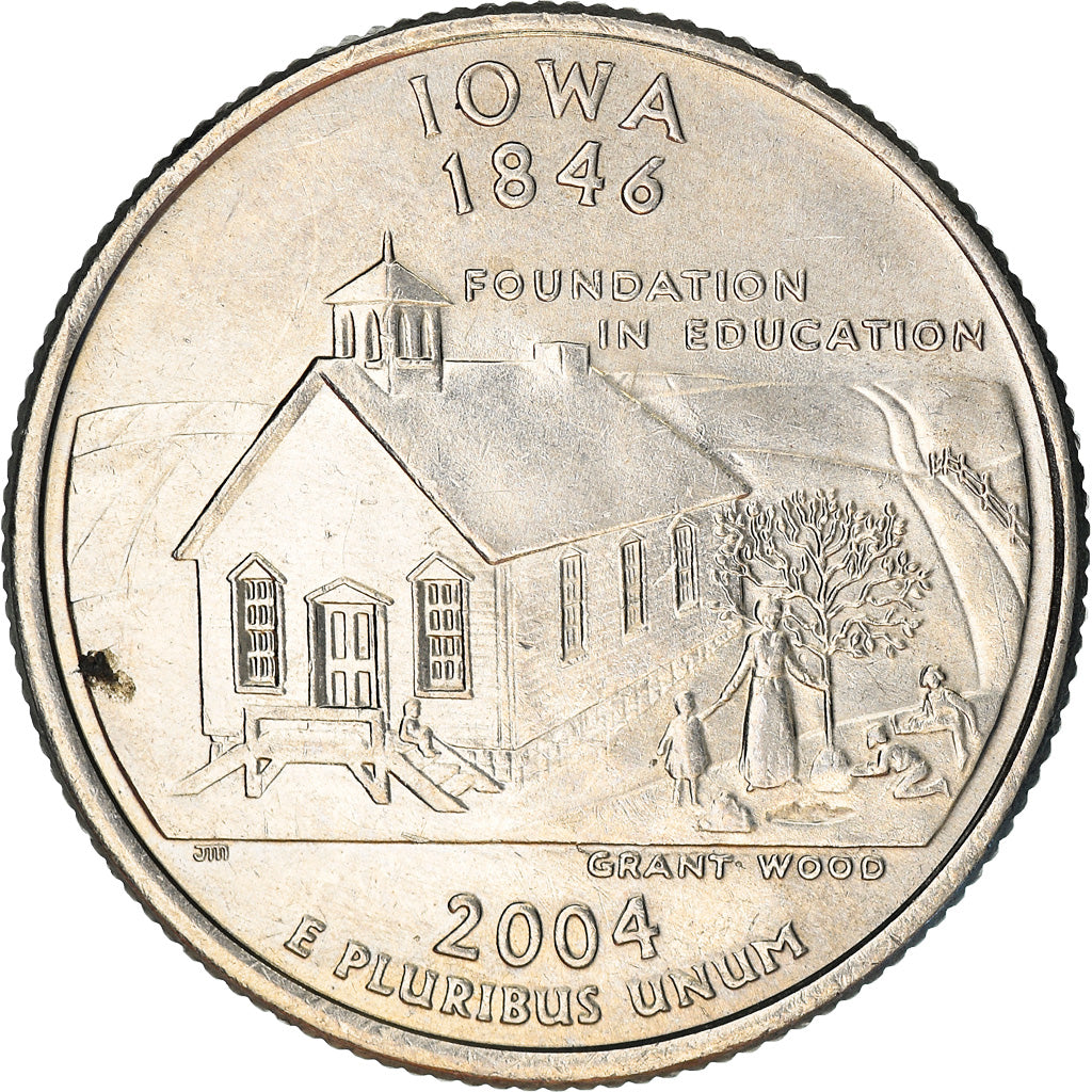 Moeda, Estados Unidos da América, Quarter, 2004, U.S. Mint, Philadelphia