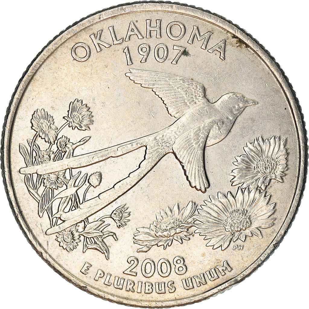Coin, United States, Quarter, 2008, U.S. Mint, Philadelphia, EF(40-45)