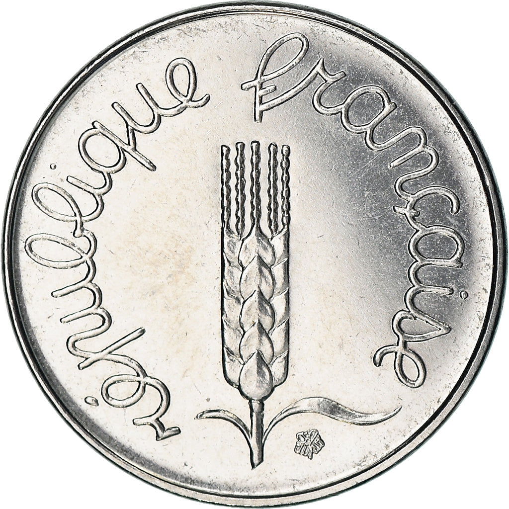 Moneta, Francia, Épi, Centime, 1976, Paris, SPL-, Acciaio inossidabile, KM:928