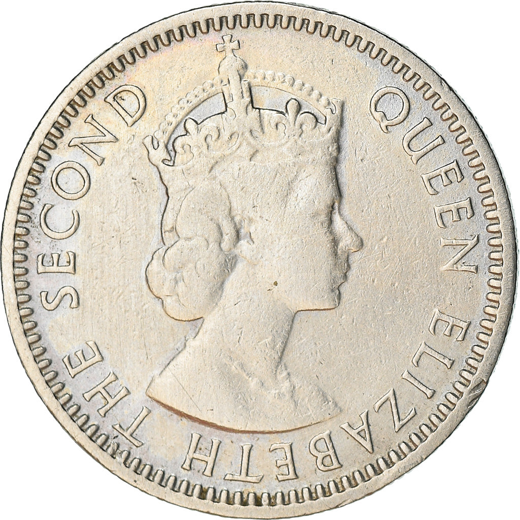 Coin, Cyprus, 25 Mils, 1955, EF(40-45), Copper-nickel, KM:35