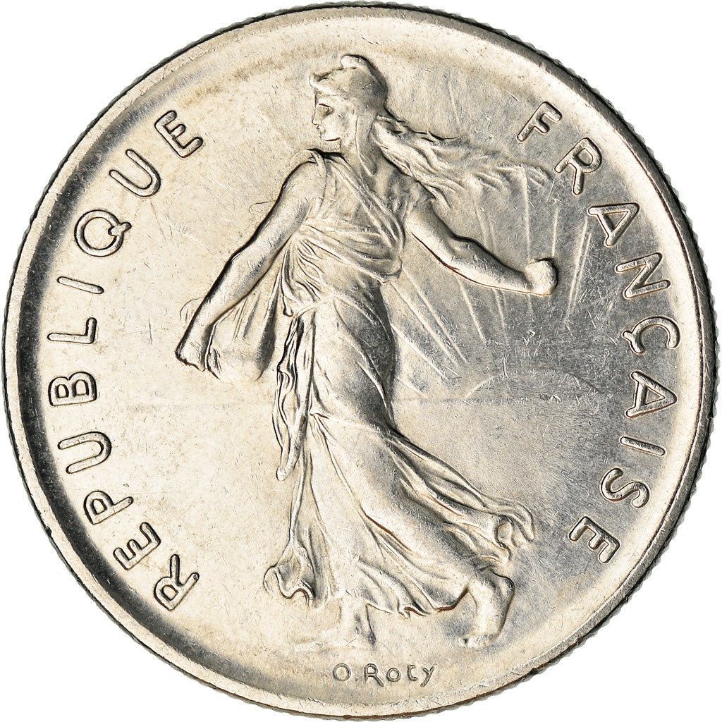 Coin, France, Semeuse, 5 Francs, 1992, Paris, EF(40-45), Nickel Clad