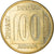 Moneda, Yugoslavia, 100 Dinara, 1988, MBC, Latón, KM:134
