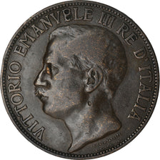 Monnaie, Italie, Vittorio Emanuele III, 10 Centesimi, 1911, Rome, TTB, Bronze
