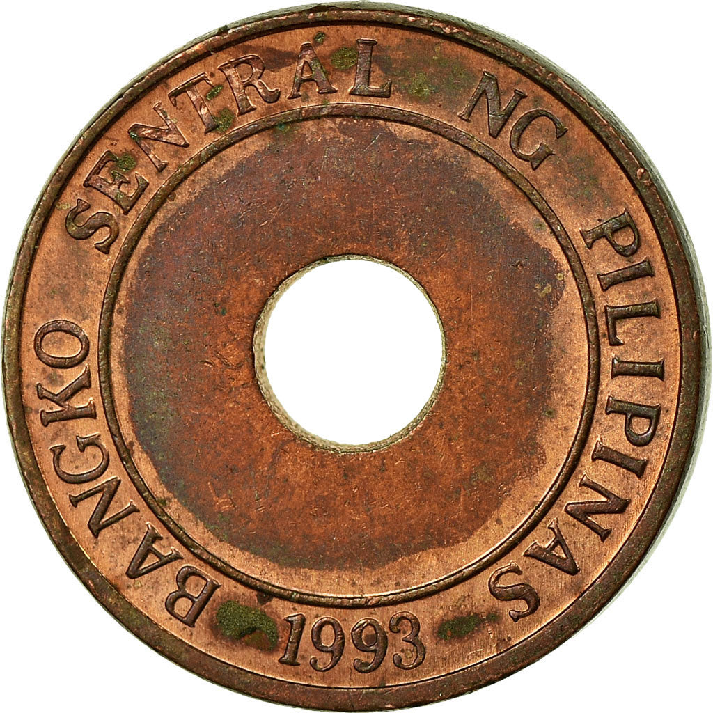 Münze, Philippinen, 5 Sentimos, 2002, SS, Copper Plated Steel, KM:268