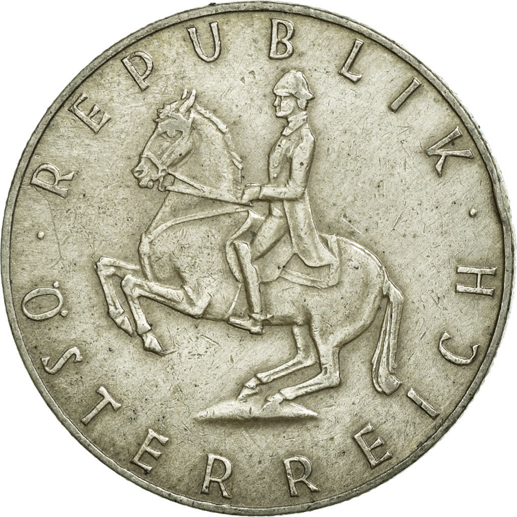 Coin, Austria, 5 Schilling, 1961, MS(60-62), Silver, KM:2889