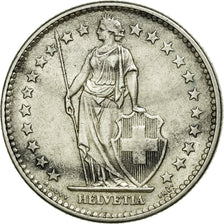 Coin, Switzerland, 2 Francs, 1965, Bern, AU(50-53), Silver, KM:21
