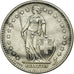 Coin, Switzerland, 2 Francs, 1965, Bern, AU(50-53), Silver, KM:21