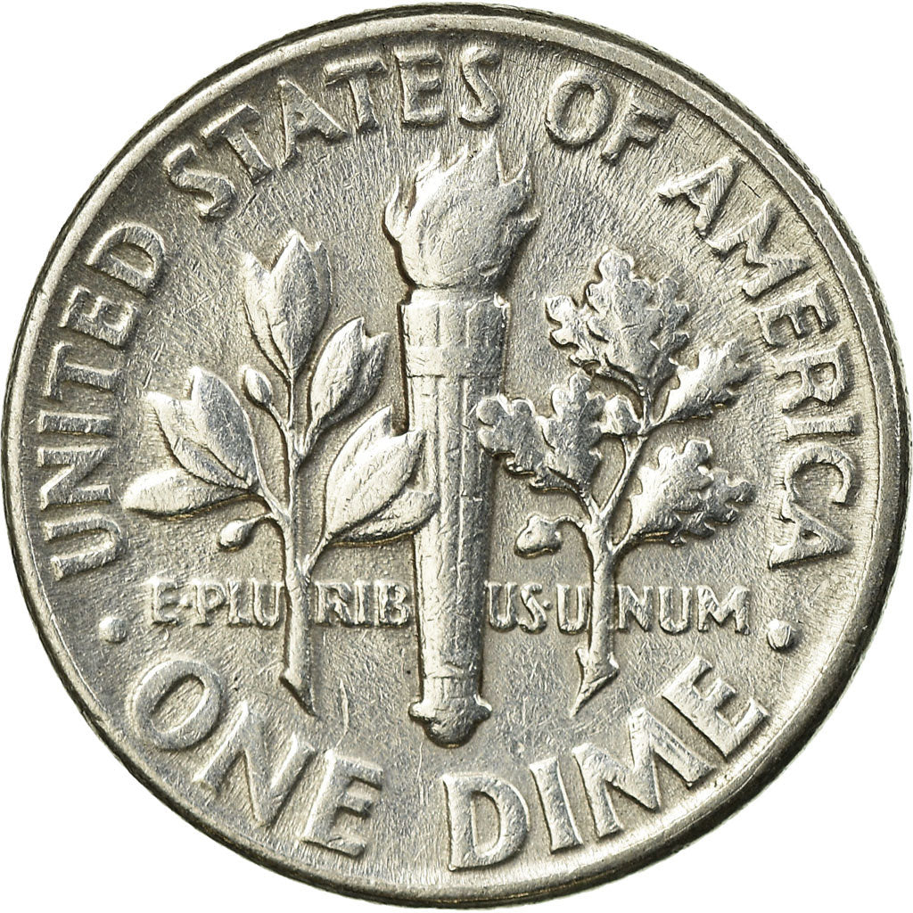 Coin, United States, Roosevelt Dime, Dime, 1952, U.S. Mint, Philadelphia