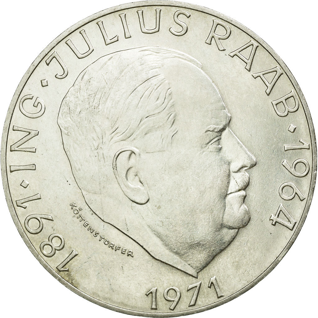 Coin, Austria, 50 Schilling, 1971, MS(60-62), Silver, KM:2911
