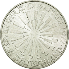 Coin, GERMANY - FEDERAL REPUBLIC, 10 Mark, 1972, Munich, AU(55-58), Silver