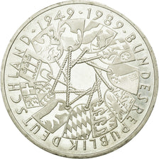 Monnaie, République fédérale allemande, 10 Mark, 1989, Karlsruhe, Germany