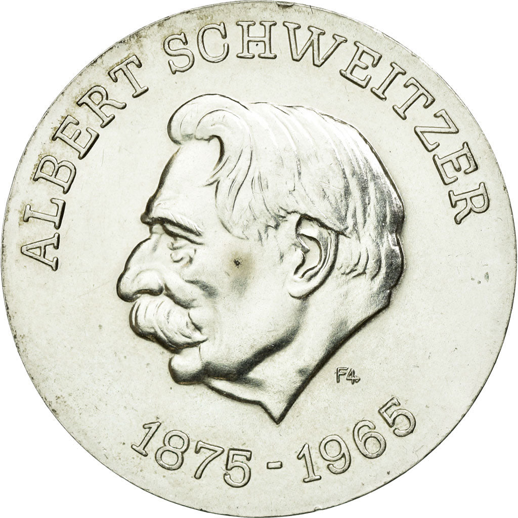 Coin, GERMAN-DEMOCRATIC REPUBLIC, 10 Mark, 1975, MS(65-70), Silver, KM:56
