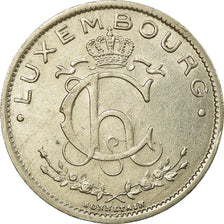 Coin, Luxembourg, Charlotte, Franc, 1935, EF(40-45), Nickel, KM:35