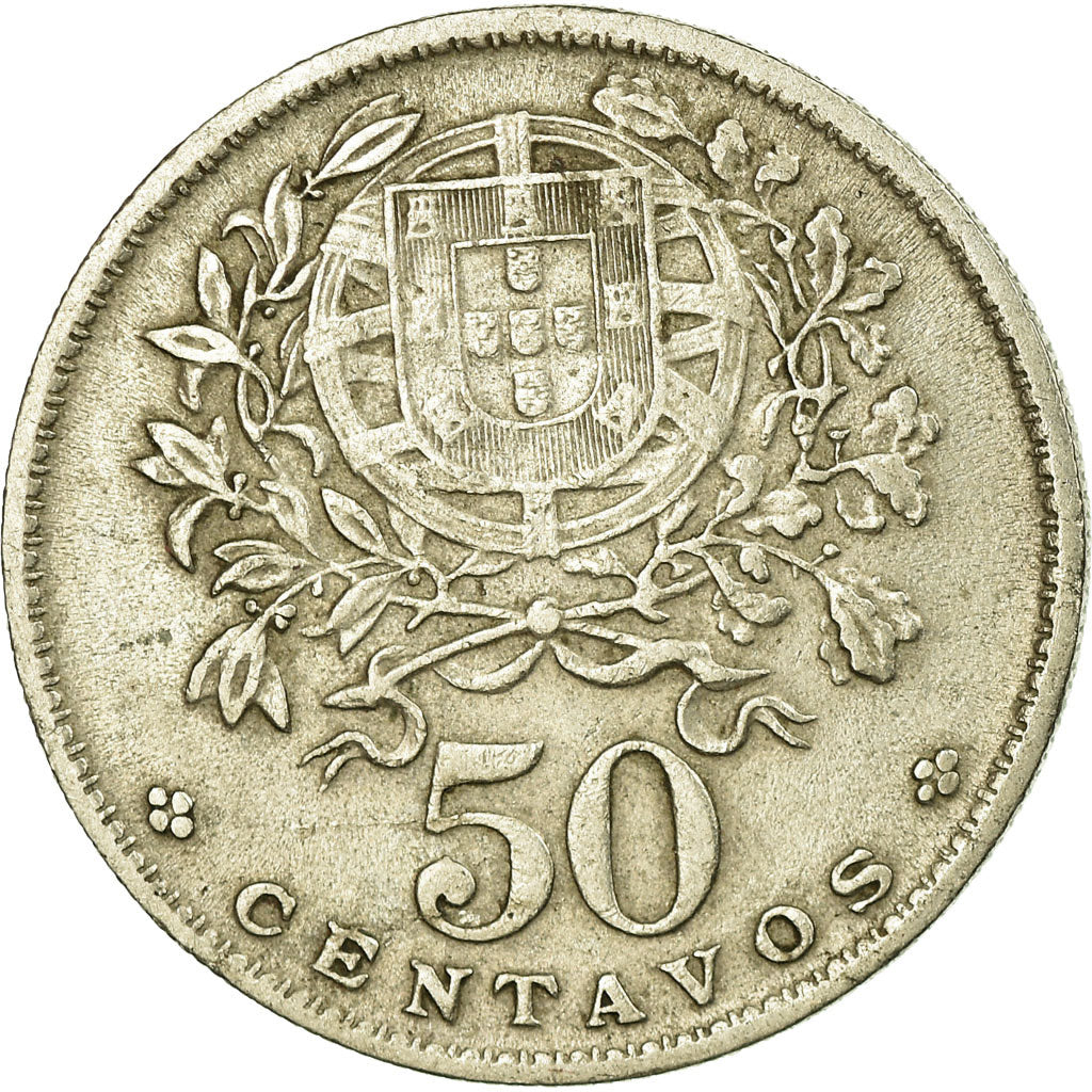 Coin, Portugal, 50 Centavos, 1965, VF(30-35), Copper-nickel, KM:577