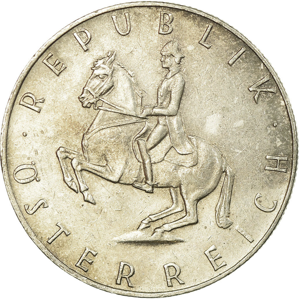 Coin, Austria, 5 Schilling, 1961, EF(40-45), Silver, KM:2889