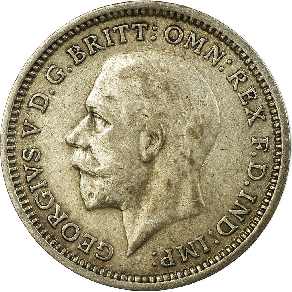 Monnaie, Grande-Bretagne, George V, 3 Pence, 1935, TTB, Argent, KM:831