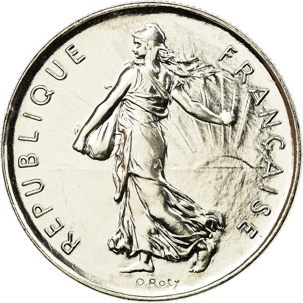 Monnaie, France, Semeuse, 5 Francs, 2001, Paris, FDC, Nickel Clad Copper-Nickel