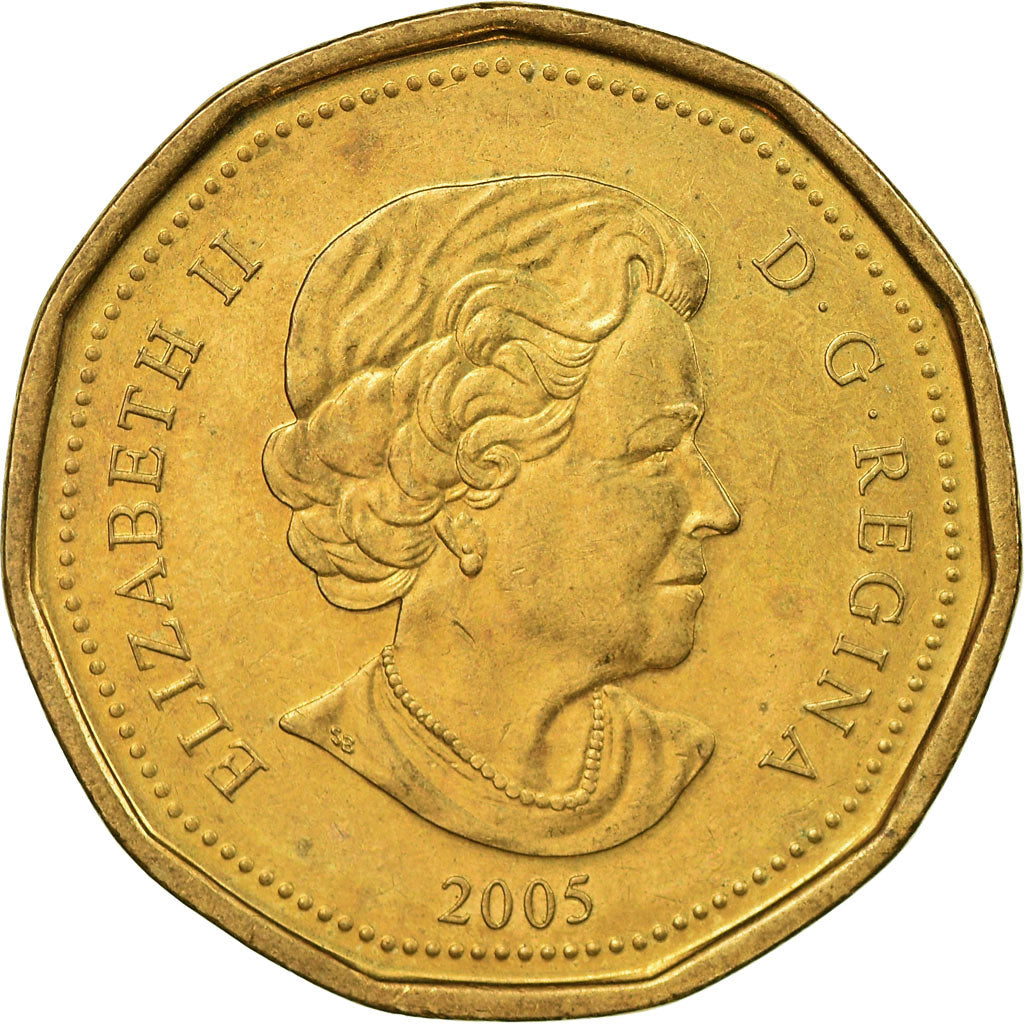Monnaie, Canada, Elizabeth II, Dollar, 2005, Royal Canadian Mint, TTB