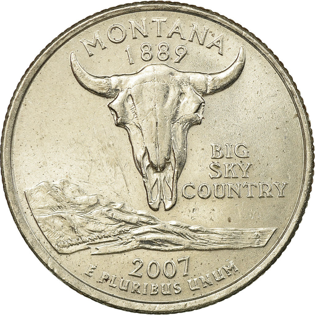 Moeda, Estados Unidos da América, Quarter, 2007, U.S. Mint, Denver, EF(40-45)