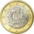 San Marino, Euro, 2009, MS(63), Bimetálico, KM:485