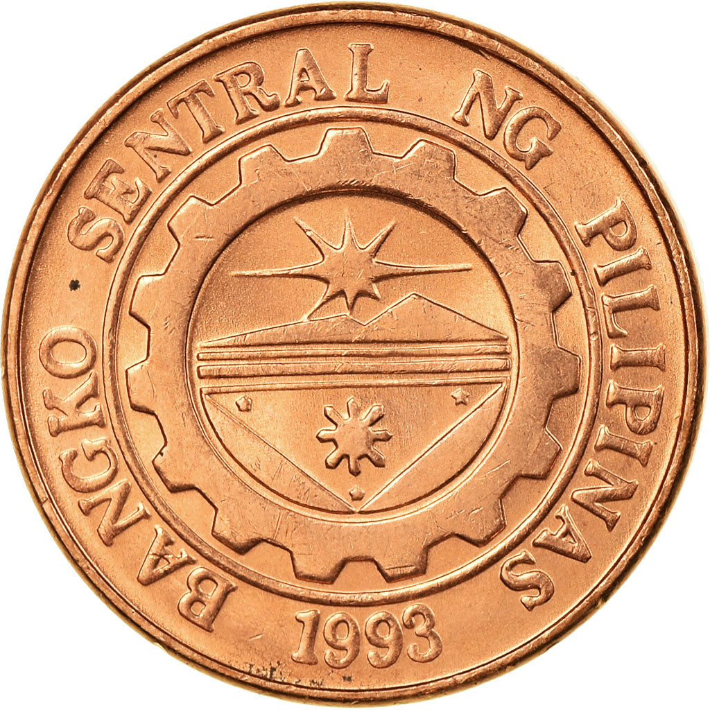 Münze, Philippinen, Sentimo, 2002, UNZ, Copper Plated Steel, KM:273