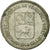 Munten, Venezuela, 25 Centimos, 1954, ZF+, Zilver, KM:35