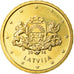 Letland, 10 Euro Cent, 2014, UNC-, Tin