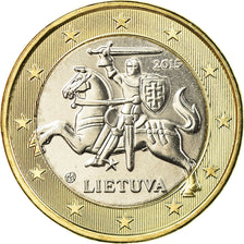 Lithuania, Euro, 2015, SPL, Bi-Metallic