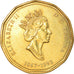 Coin, Canada, Elizabeth II, Dollar, 1992, Royal Canadian Mint, Ottawa