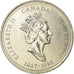 Coin, Canada, Elizabeth II, Manitoba, 25 Cents, 1992, Royal Canadian Mint