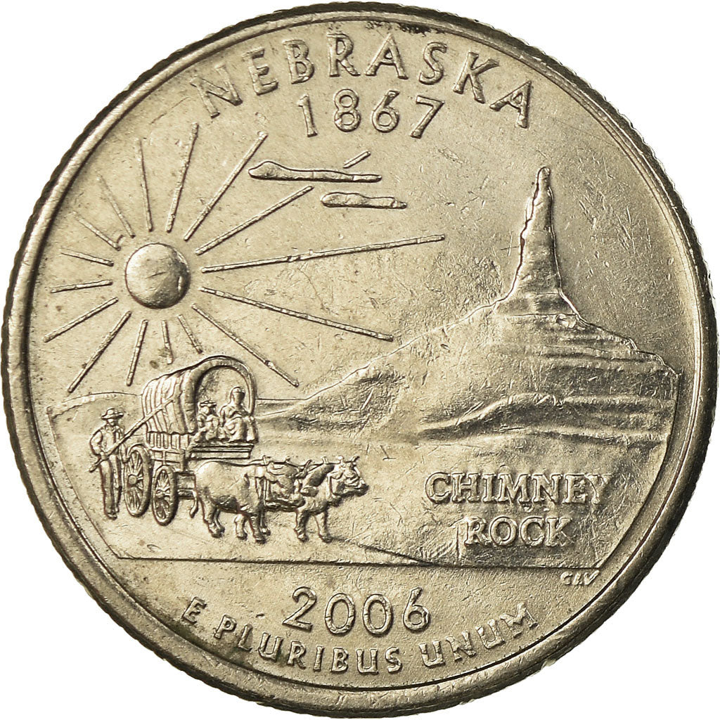 Coin, United States, Quarter, 2006, U.S. Mint, Philadelphia, EF(40-45)