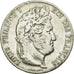 Moneta, Francia, Louis-Philippe, 5 Francs, 1848, Strasbourg, MB, Argento
