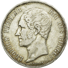 Coin, Belgium, Leopold I, 5 Francs, 5 Frank, 1850, VF(30-35), Silver, KM:17