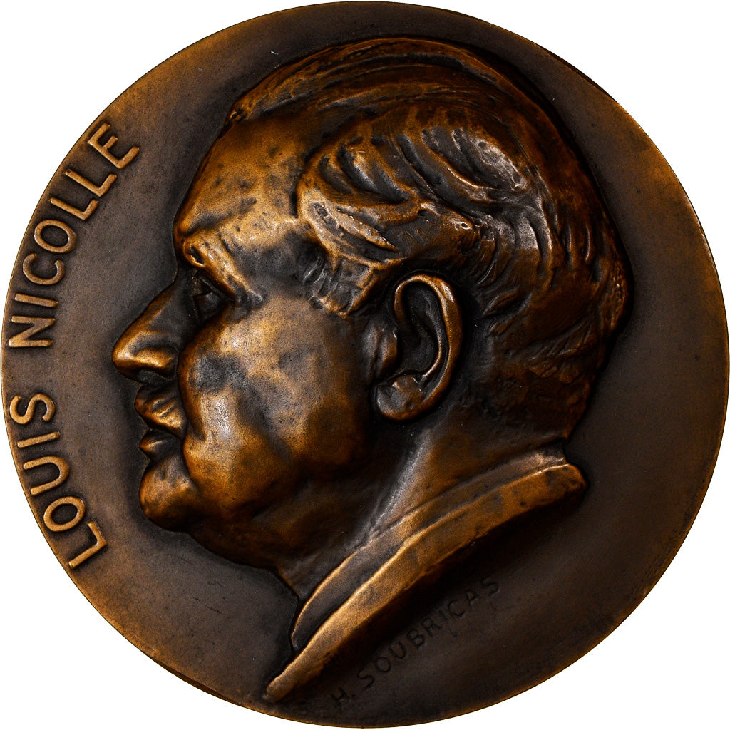 France, Médaille, Louis Nicolle, Industriel, Ancien ministre, Business &