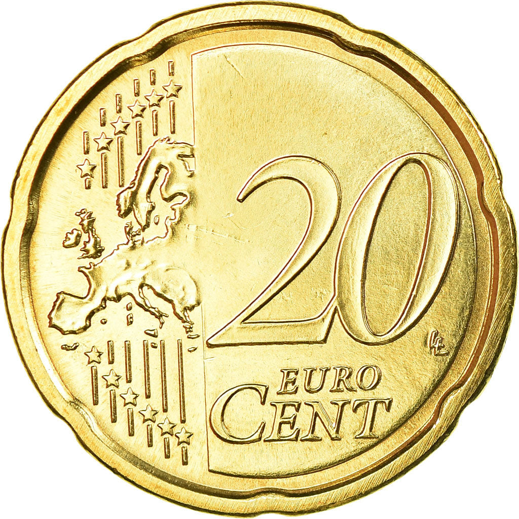 San Marino, 20 Euro Cent, 2012, SPL, Ottone, KM:483