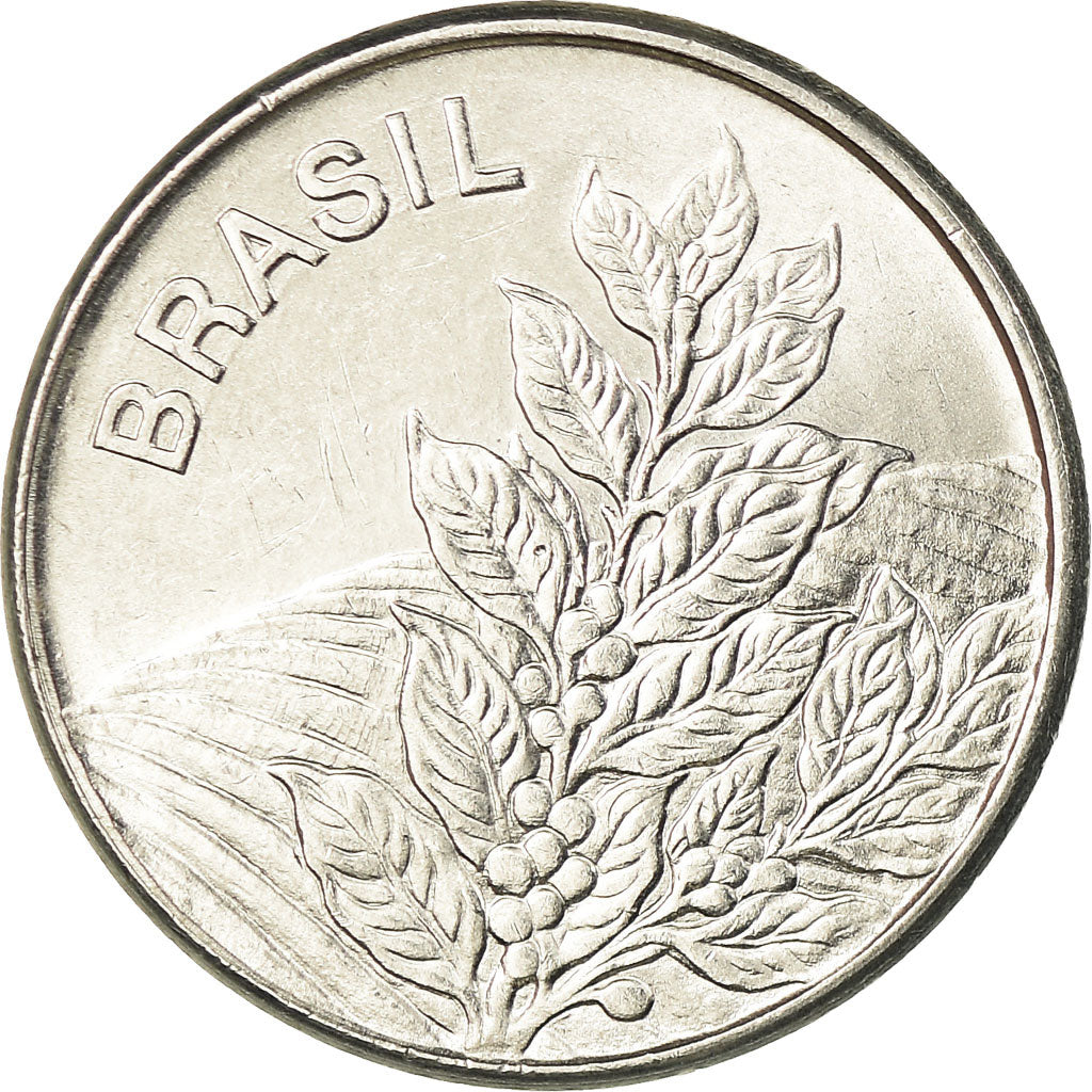 Monnaie, Brésil, 5 Cruzeiros, 1980, SUP, Stainless Steel, KM:591