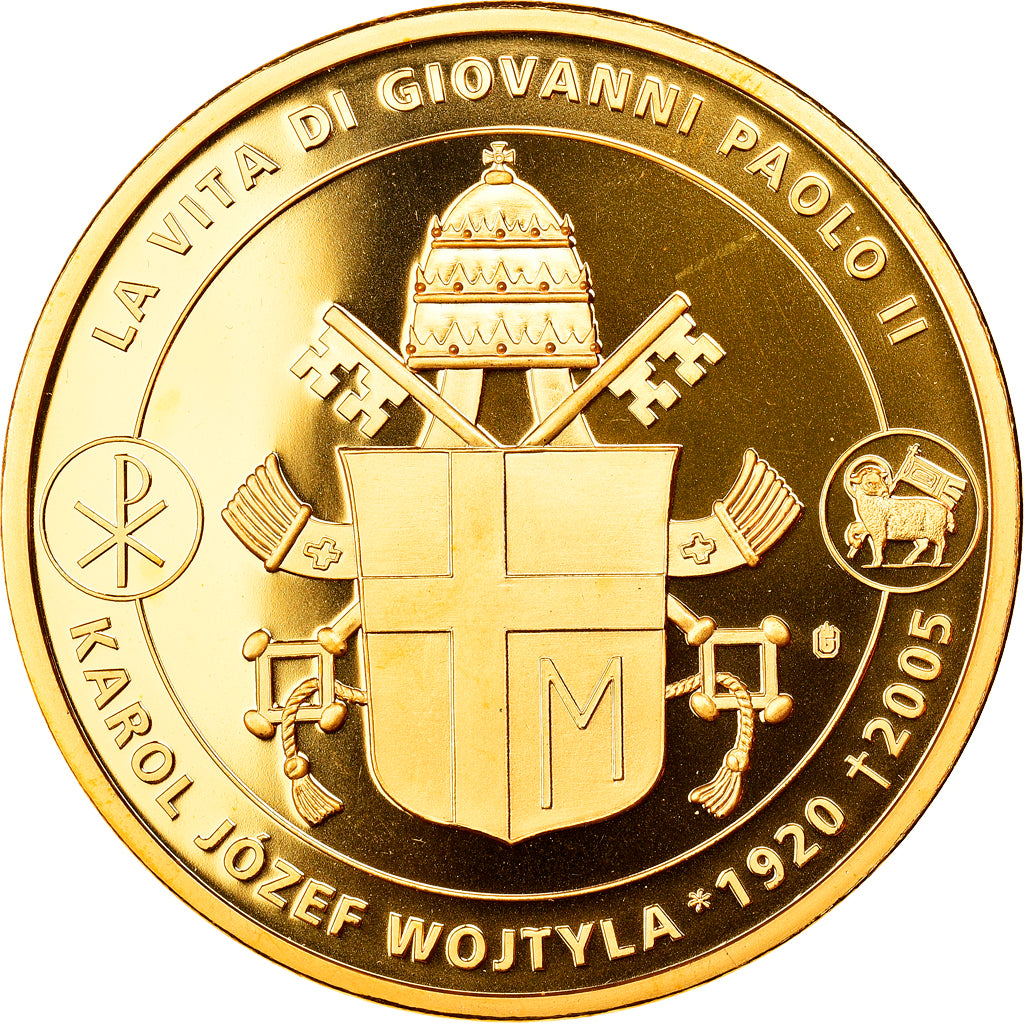 Vaticaan, Medaille, Elezione del Papa Giovani di Paolo II, 2005, UNC, Copper