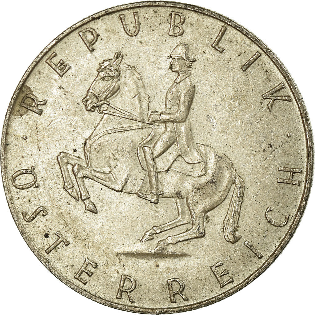 Coin, Austria, 5 Schilling, 1960, EF(40-45), Silver, KM:2889