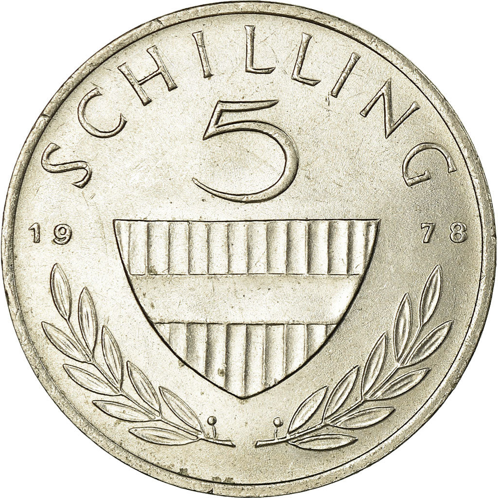 Moneta, Austria, 5 Schilling, 1978, BB, Rame-nichel, KM:2889a